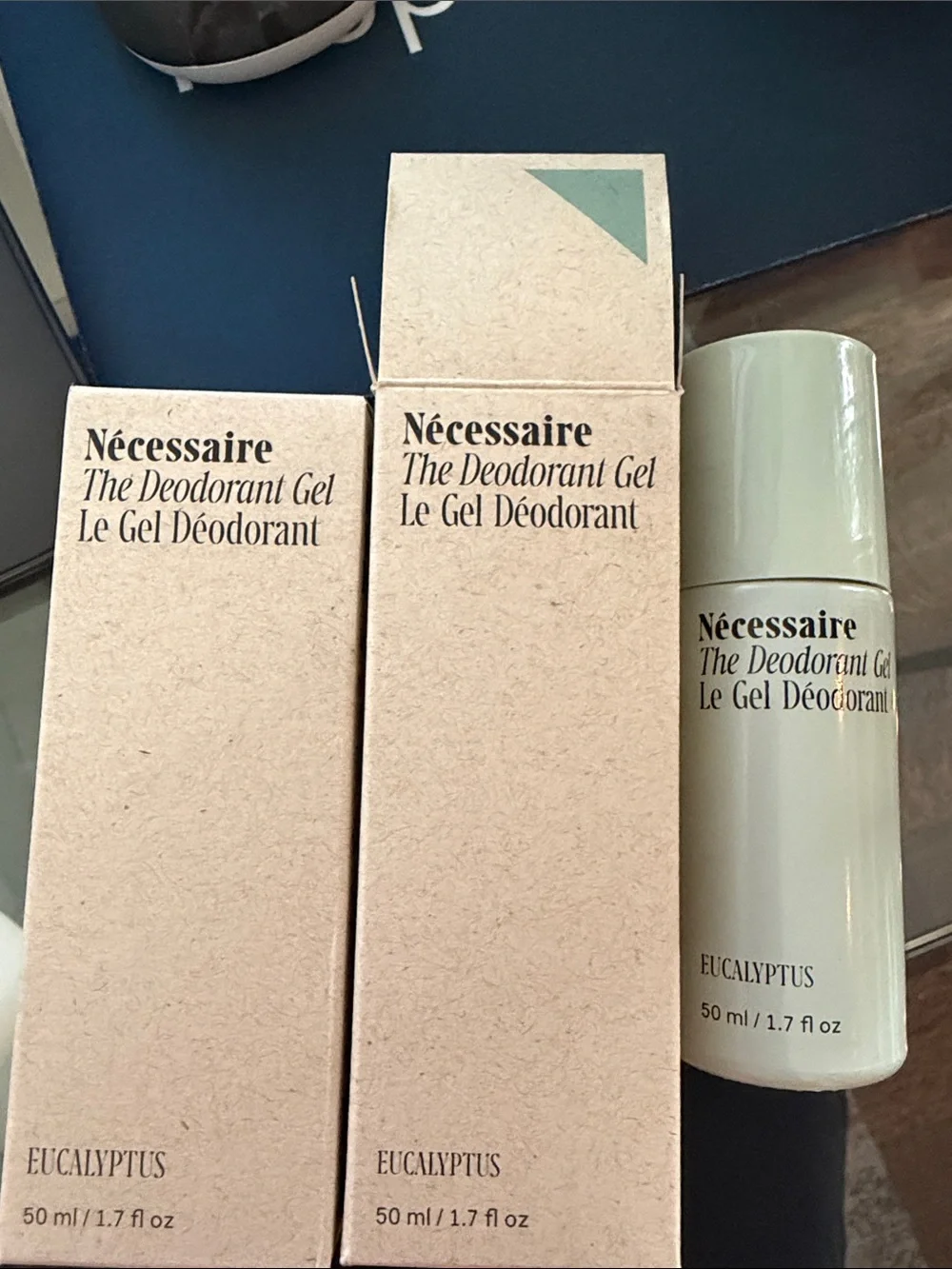Nécessaire The Deodorant Gel — Eucalyptus (Natural Beige)